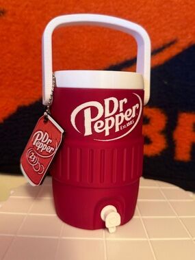 Custom Design - Dr Pepper Theme Cooler Can Holder 12 oz by 3d print